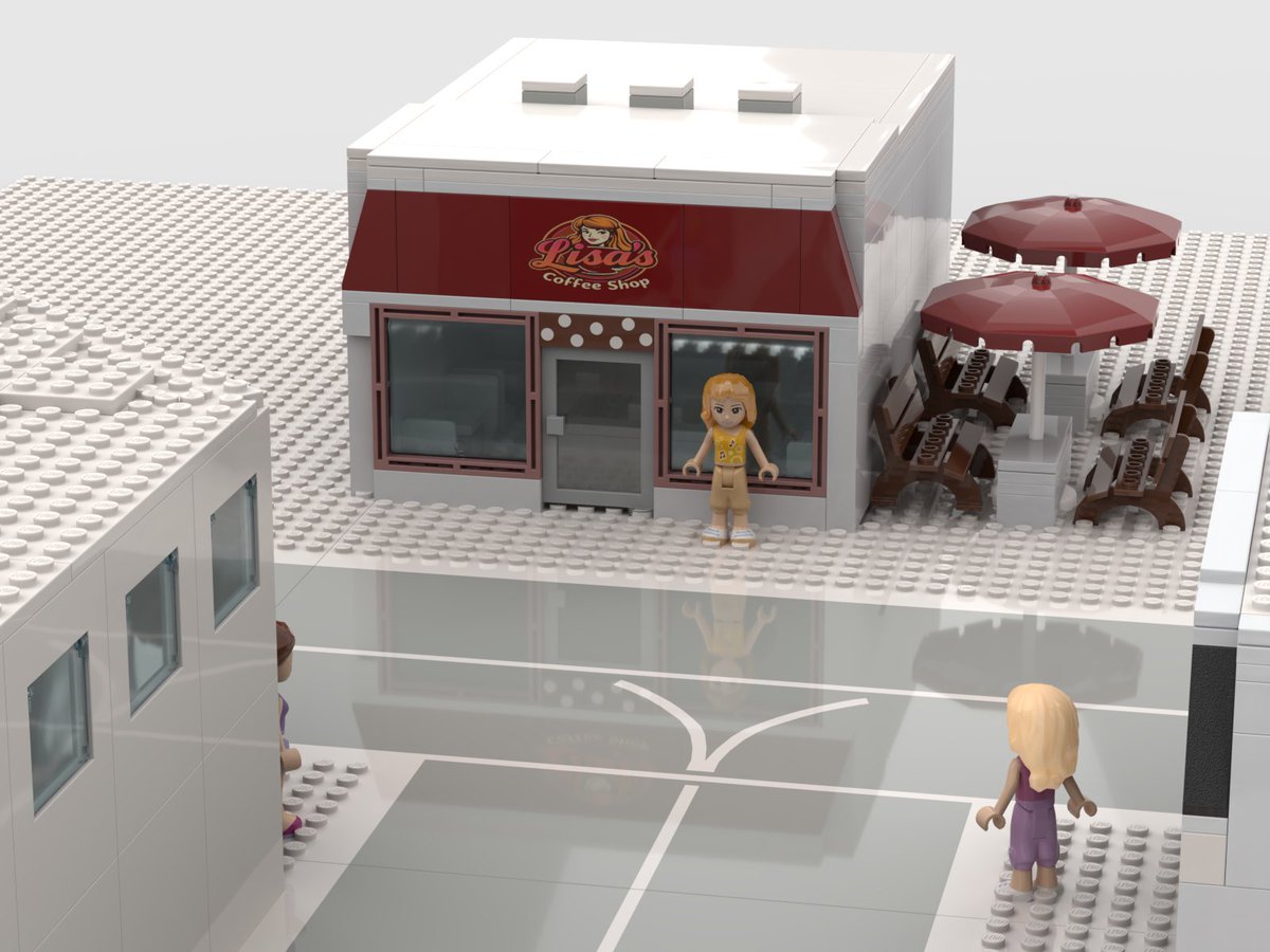 PurpleGaga27's tweet image. Well they're getting what they want, introducing Lego Lisa and Lisa's Coffee Shop with Mel's specialty coffee in #BrickStudio, across from Nina's Boutique and Sheridan's Museum! 😁🤘

Next plan is a 3-in-1 Lego Police Station (93, 98, 03 versions) as well as a Lego Fire Station.