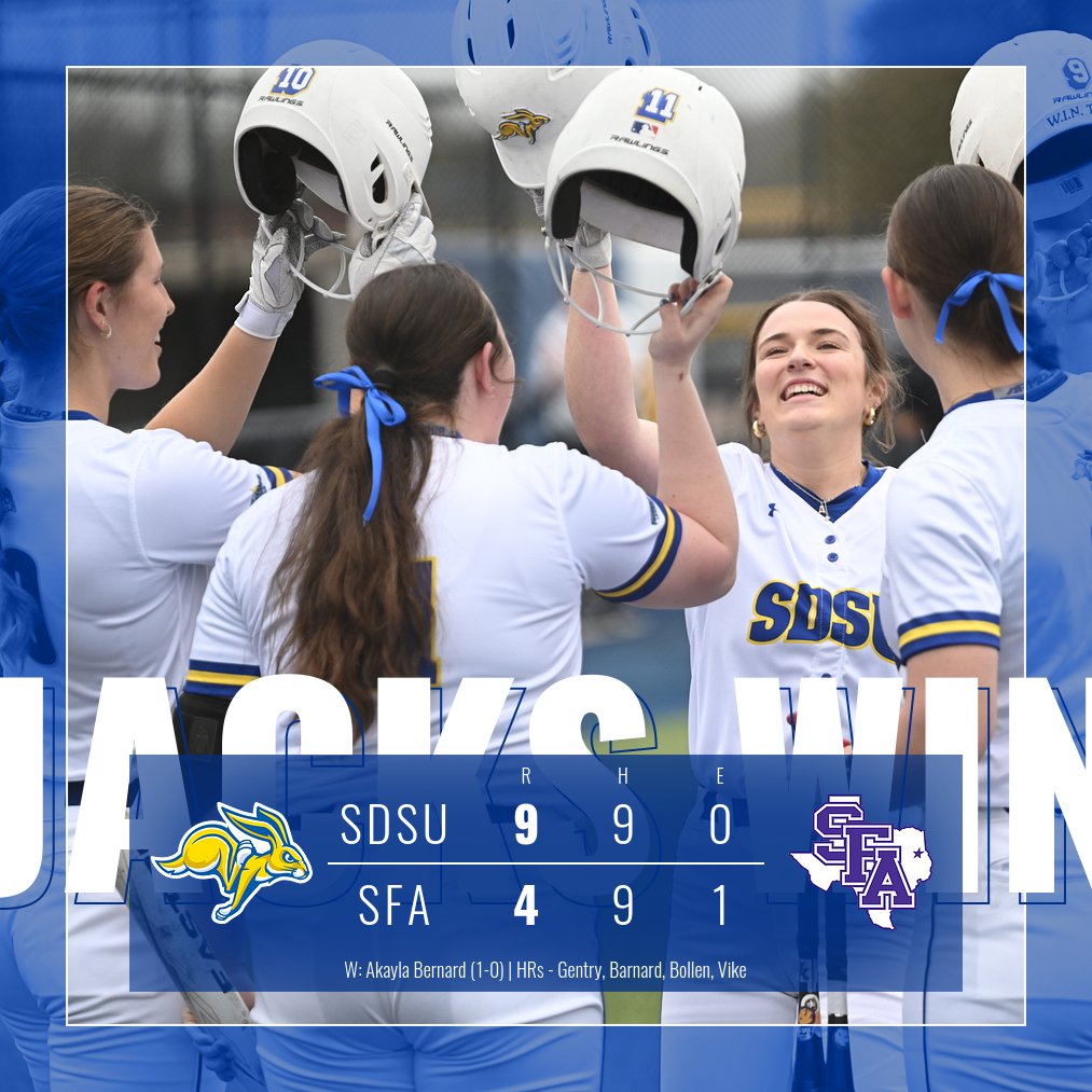 First W of the season!!

#GoJacks 🐰
