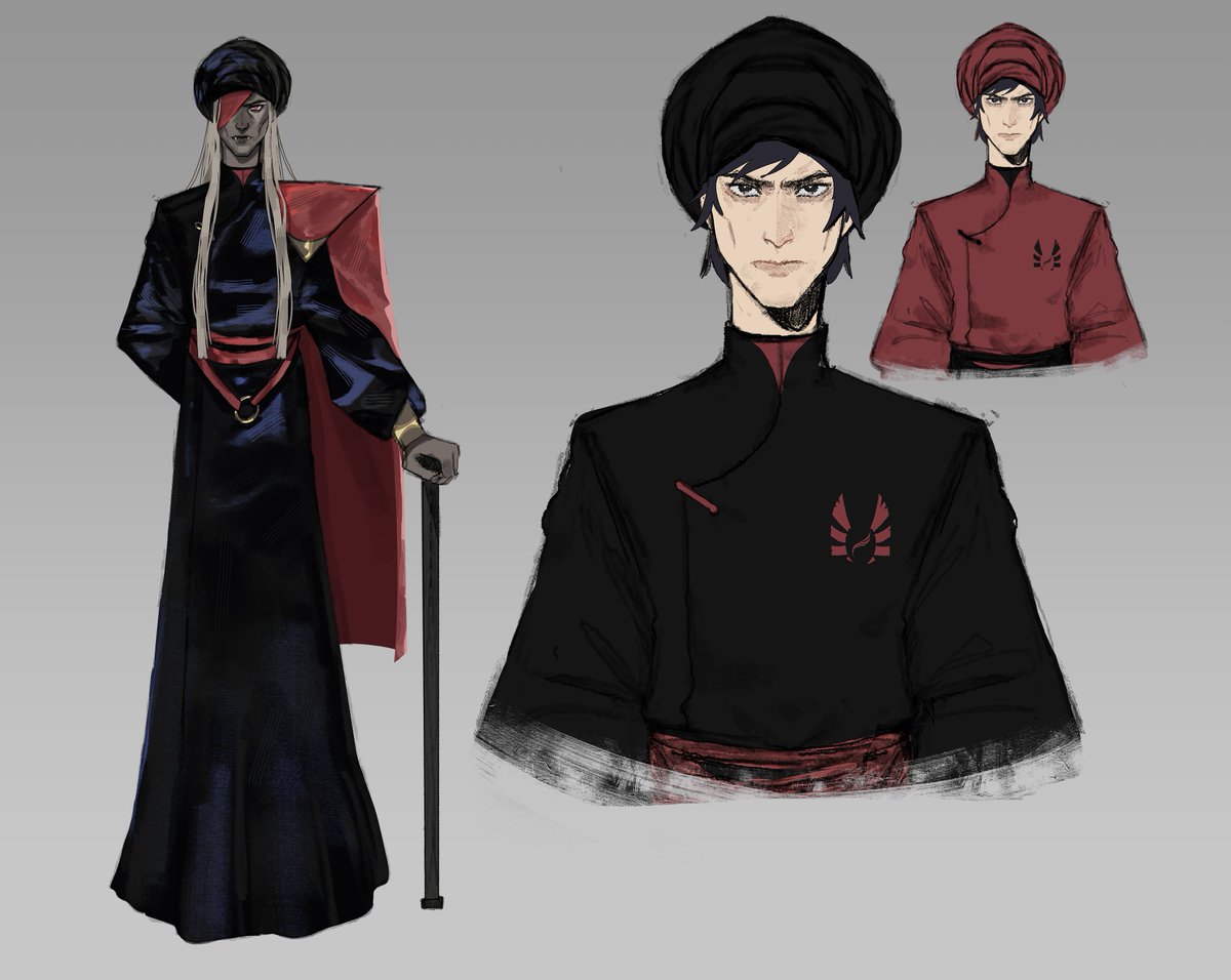 ForFavi's tweet image. Before and after he got accepted to become a vampire