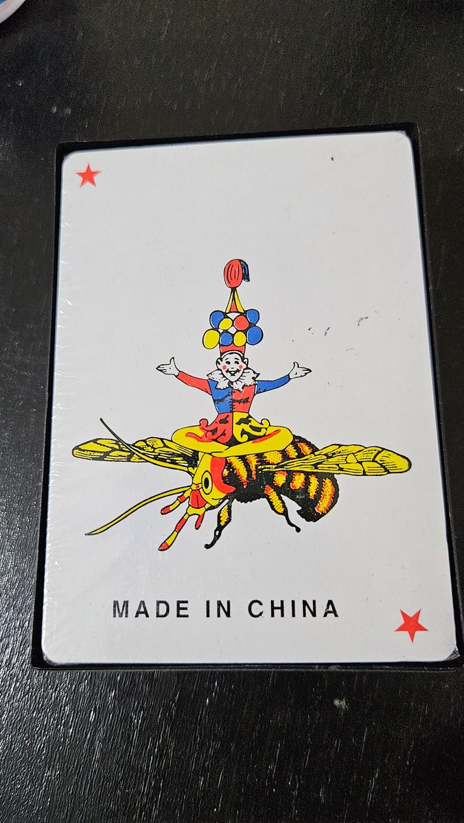 Found a crazy Balatro Joker in my playing card deck