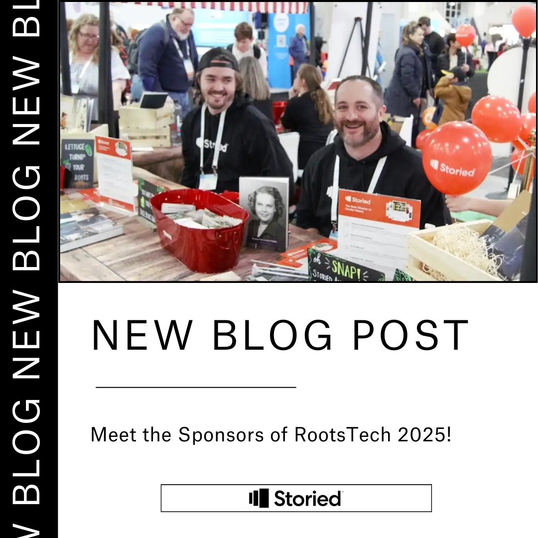 🌟 NEW on the FamilySearch blog: Meet the Sponsors of RootsTech 2025! Dive into the excitement and register now at RootsTech.org for this can't-miss family history event!🌳#RootsTech2025 #FamilyHistory #Genealogy #Storied #Ancestry #Ancestors #FamilyTrees