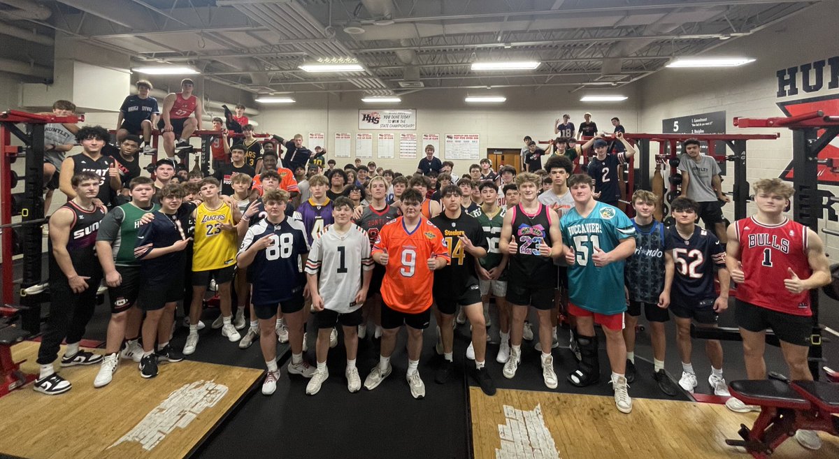 Huntley Red Raider Football (@huntleyfb) on Twitter photo In honor of the Super Bowl this Sunday we had jersey day this morning at workouts. Capped off another great week today!! Keep getting better each week! <a href="/HuntleyYouthRR/">Huntley Red Raiders Youth Football</a> In honor of the Super Bowl this Sunday we had jersey day this morning at workouts. Capped off another great week today!! Keep getting better each week! <a href="/HuntleyYouthRR/">Huntley Red Raiders Youth Football</a>