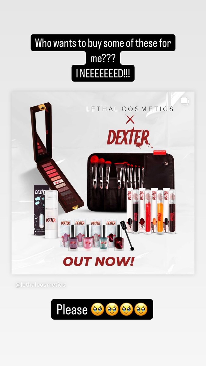 Who wants to treat me to some of these? It’s a need and must #treatme #spoilme