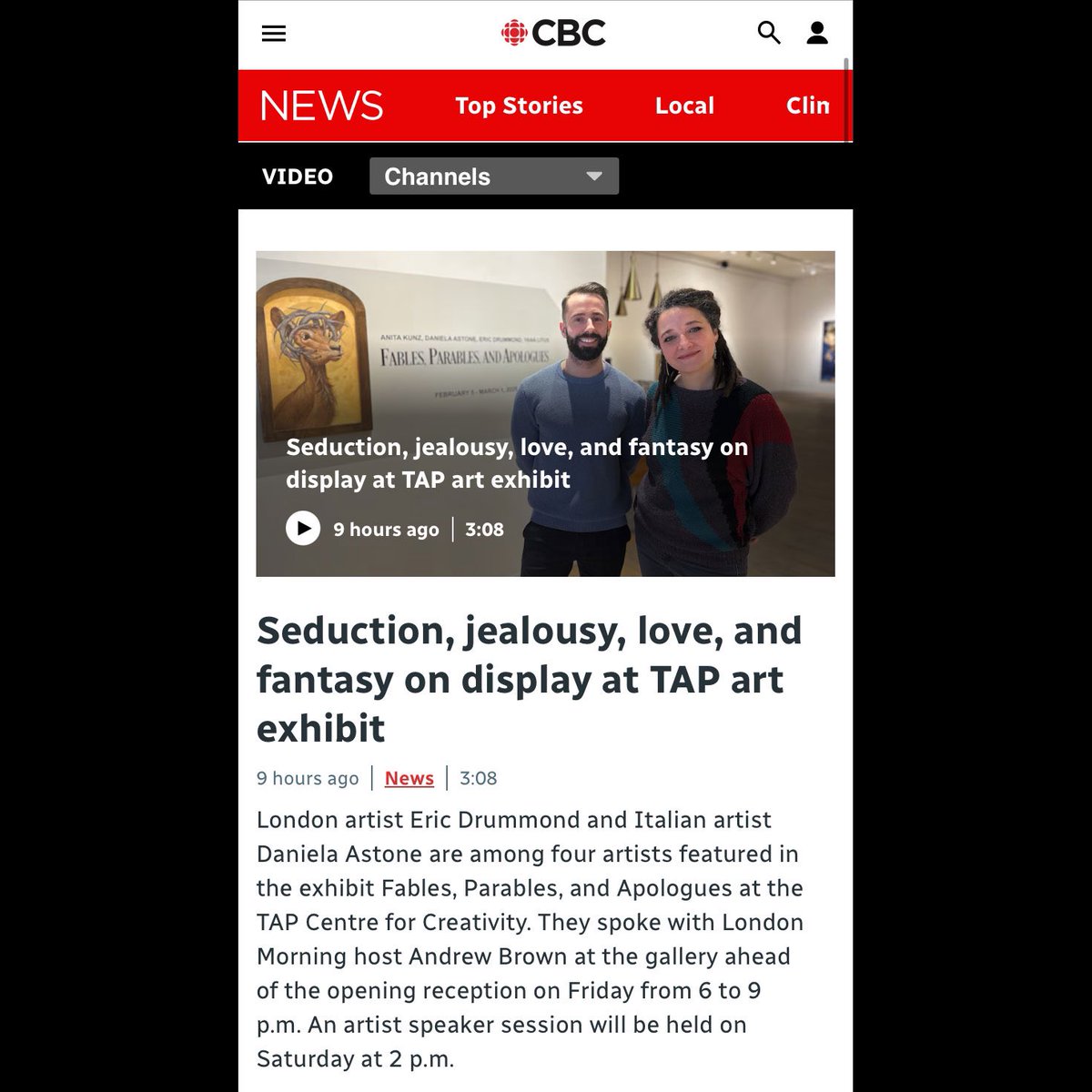 TAP Centre for Creativity tweet media