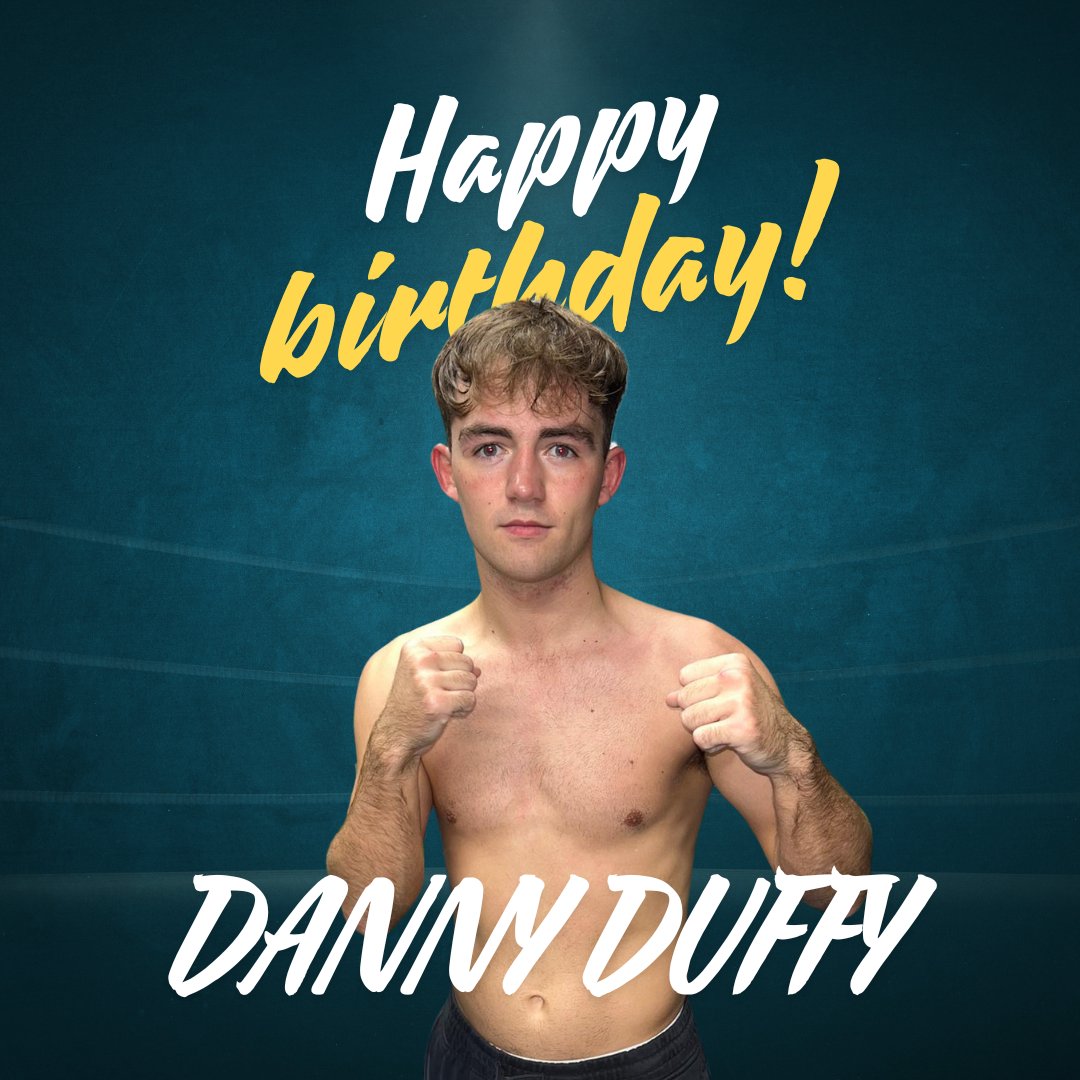 🎉 Happy Birthday to the unstoppable Danny Duffy! 🥊 Today, we celebrate not just another year of life but a journey filled with grit, determination, and unforgettable victories. Danny embodies the spirit of a true champion in and out of the ring.