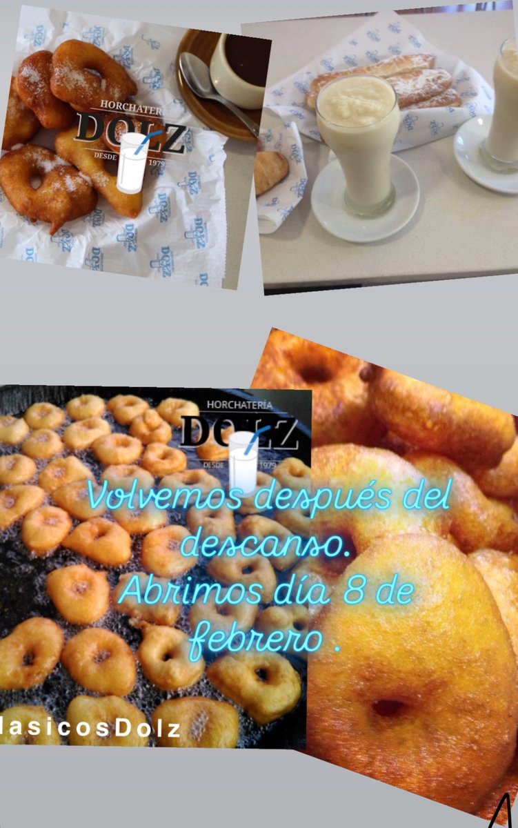 Mañana día 8 de febrero estamos de vuelta.