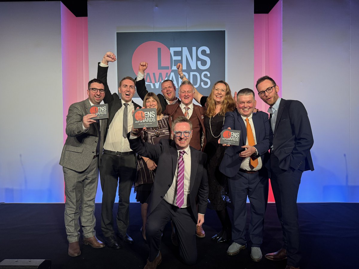 A good week with the team 📸 

<a href="/Communicatemag/">Communicate magazine</a> #LensAwards