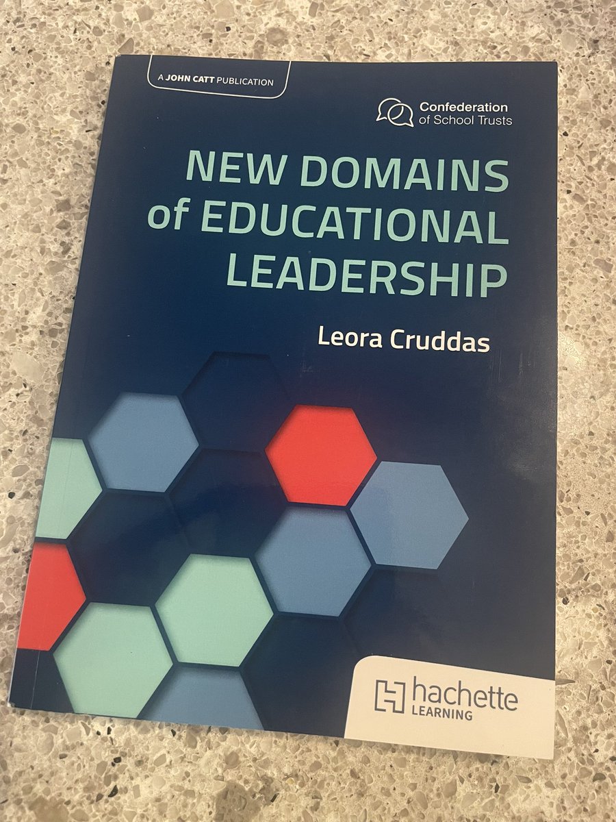 Looking forward to my next read! <a href="/LeoraCruddas/">Leora Cruddas CBE</a> <a href="/CSTvoice/">Confederation of School Trusts</a>