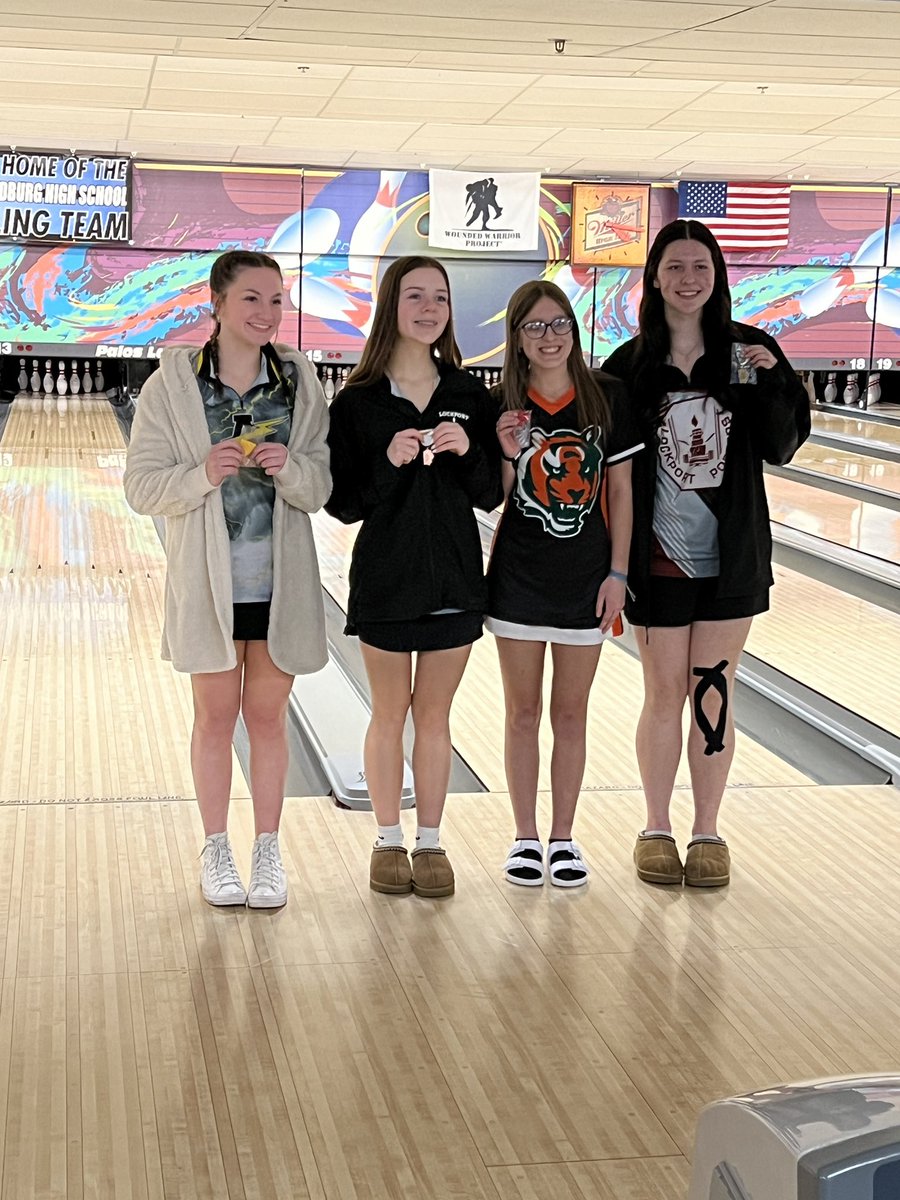 2025 Regional Champions.  Congratulations ladies. Keep it going. Brooke individual champion and Alyvia 3rd place.