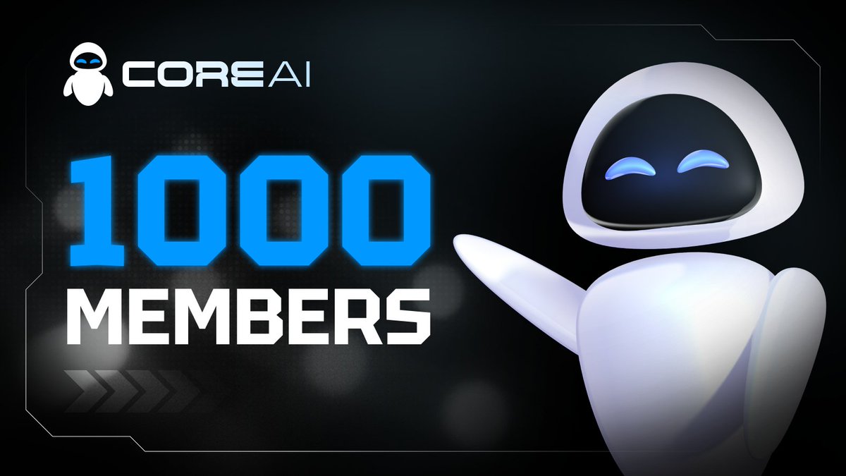 CoreAI (@coreai_official) on Twitter photo Our community is growing fast, and this is just the beginning! ✌️
A huge thank you to everyone who has joined us and is contributing to the future of AI and blockchain. At CoreAI, you'll find more than just support you'll get the latest updates, engaging discussions, and a sneak Our community is growing fast, and this is just the beginning! ✌️
A huge thank you to everyone who has joined us and is contributing to the future of AI and blockchain. At CoreAI, you'll find more than just support you'll get the latest updates, engaging discussions, and a sneak