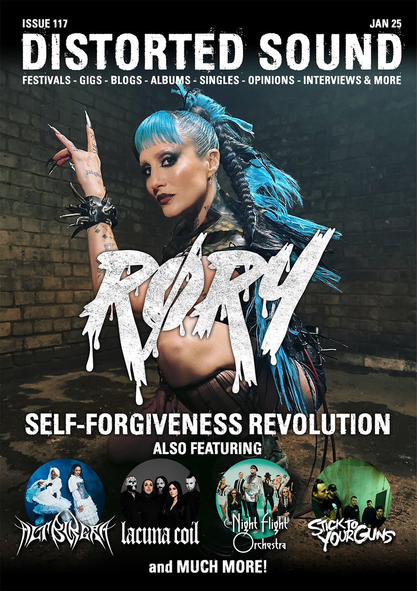 Issue 117 of Distorted Sound is now available! 🤘

FEAT: <a href="/its_R_O_R_Y/">RØRY</a>, <a href="/lacuna_coil/">Lacuna Coil</a>, <a href="/STYGoc/">Stick To Your Guns</a>, <a href="/ALTBLKERA/">ALT BLK ERA</a>, <a href="/NFO_Official/">The Night Flight Orchestra</a>, Saor, <a href="/GAGBOSTON/">Great American Ghost</a>, <a href="/MantarBand/">MANTAR</a>, <a href="/oceangrove/">OCEAN GROVE</a>, <a href="/loveisnoiselr/">Love Is Noise</a>, Grief Ritual, <a href="/MarkoHietala_/">Marko Hietala</a>, <a href="/THECITYISOURSUK/">THECITYISOURS</a>, <a href="/WWWYFest/">When We Were Young</a> and more!