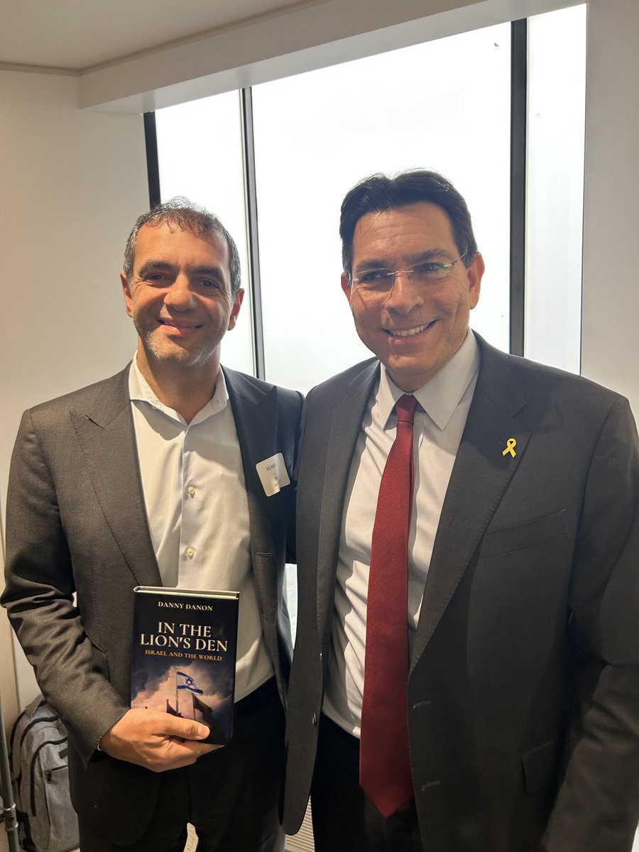 Honored to connect with these incredible ambassadors
<a href="/dannydanon/">Danny Danon 🇮🇱 דני דנון</a> <a href="/charleskushner1/">Charles Kushner</a> <a href="/Israel/">Israel ישראל</a>