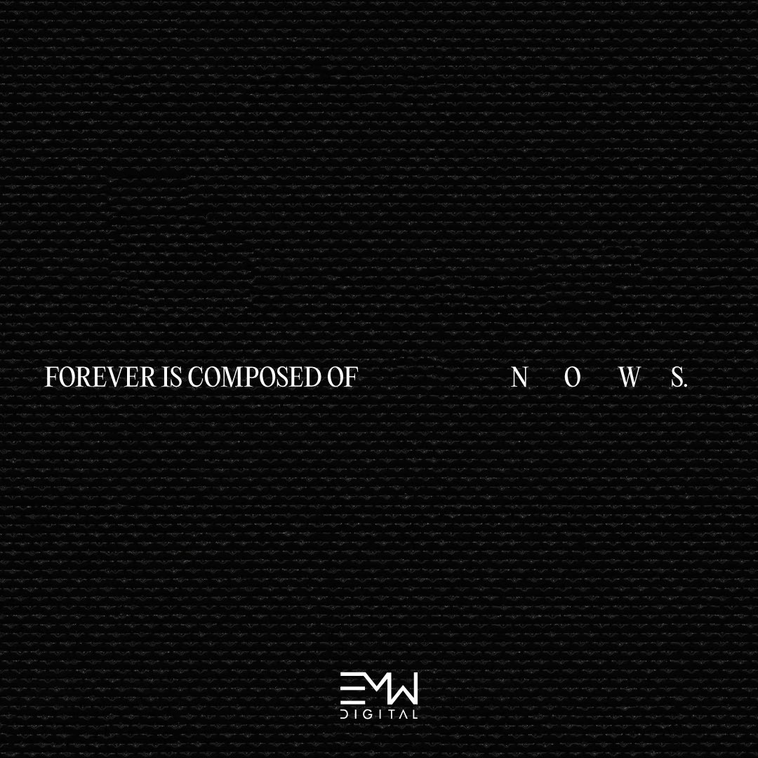 Some #FridayWisdom

Take a moment to slow down and be fully present—whether in your work, with loved ones, or within yourself. After all, the present is all we truly have. Wishing you a wonderful weekend!