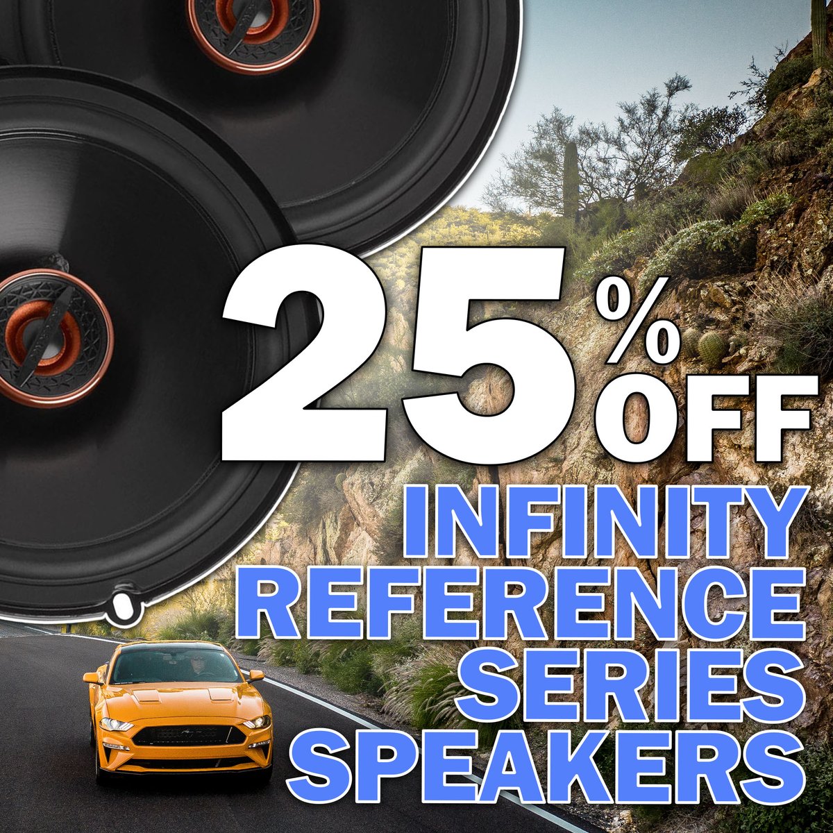 Creative__Audio's tweet image. DON'T FORGET! Right now at Creative Audio you can purchase Infinity Reference Series Speakers for 25% off their original price! 🔊 Don't miss out!

Check out the sale here: creativeaudio.net/categories/sal…

#creativeaudio #infinityaudio #caraudio #mobileaudio #audiophile