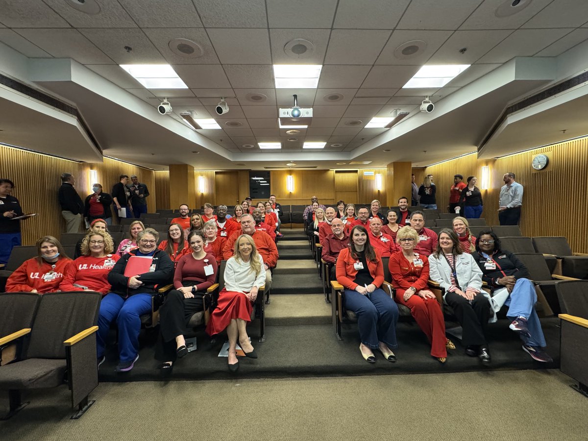 UofL Health (@uoflhealth) on Twitter photo We're showing off our red across UofL Health for #WearRedDay! ❤️ Cardiovascular disease is the No. 1 killer of women—and too many women remain unaware. <a href="/American_Heart/">American Heart Association</a>'s Go Red for Women Movement aims to raise awareness so, together, we can make a change. We're showing off our red across UofL Health for #WearRedDay! ❤️ Cardiovascular disease is the No. 1 killer of women—and too many women remain unaware. <a href="/American_Heart/">American Heart Association</a>'s Go Red for Women Movement aims to raise awareness so, together, we can make a change.