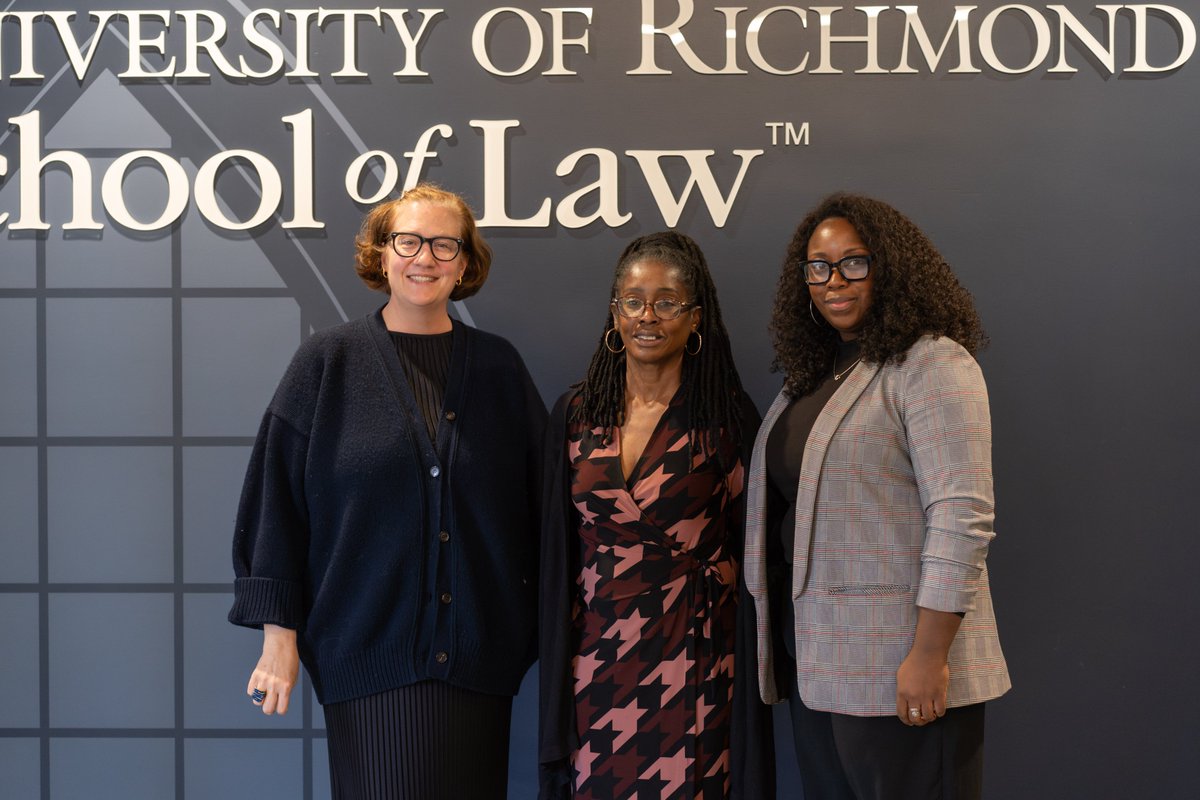 URLawSchool's tweet photo. Today we hosted Erika K. Wilson, Professor of Law, Wade Edwards Distinguished Scholar, and Director of the Critical Race Lawyering Civil Rights Clinic at @unc_law. Prof. Wilson presented "Public Schools as Infrastructure for Abolition Democracy" as part of our Colloquy series. https://t.co/Eloj1yKVIl