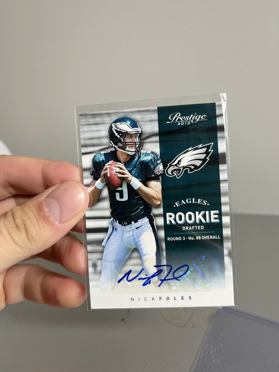 sportscardsig's tweet image. ‼️ Super Bowl Giveaway ‼️

In honor of the Super Bowl, let’s do a giveaway of a Super Bowl legend!

Nick (Goat killer) Foles Prestige rookie auto /499

To enter: 

1. Follow me 
2. Retweet 

Winner picked Super Bowl Sunday !