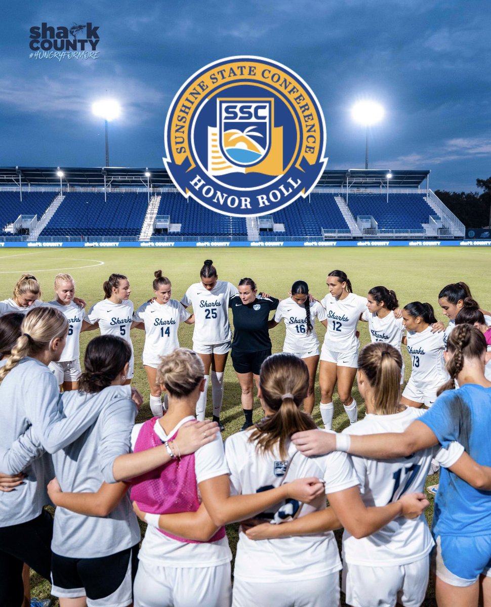 Congratulations to our 26 student-athletes on being named to the Sunshine State Conference Commissioner's Honor Roll!

#HungryForMore // #SharkCounty
