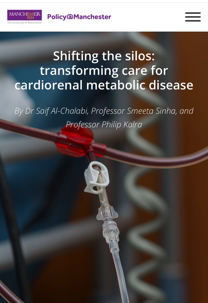 Saif Al-Chalabi (@saifalchalabi1) on Twitter photo Proud to be part of this important policy by <a href="/UoMPolicy/">Policy@Manchester</a> We believe adopting a comprehensive,patient-centred approache is essential for improving clinical outcomes and reducing healthcare burdens for people with cardiorenal metabolic disease <a href="/UKKidney/">The UK Kidney Association</a> <a href="/Kidney_Research/">Kidney Research UK</a> <a href="/SmeetaSinha/">Smeeta Sinha</a> Proud to be part of this important policy by <a href="/UoMPolicy/">Policy@Manchester</a> We believe adopting a comprehensive,patient-centred approache is essential for improving clinical outcomes and reducing healthcare burdens for people with cardiorenal metabolic disease <a href="/UKKidney/">The UK Kidney Association</a> <a href="/Kidney_Research/">Kidney Research UK</a> <a href="/SmeetaSinha/">Smeeta Sinha</a>