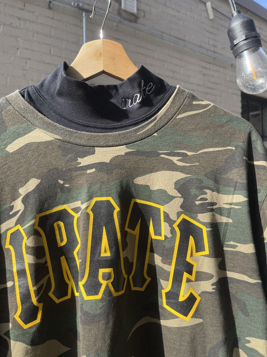 iratepgh's tweet photo. ITS OFFICIALLY THE OFF SEASON 

NEW PIECES IN STOCK AND AVAILABLE AT https://t.co/oFWtGMk3XS AT NOON ON MONDAY https://t.co/ibDTi0igDL
