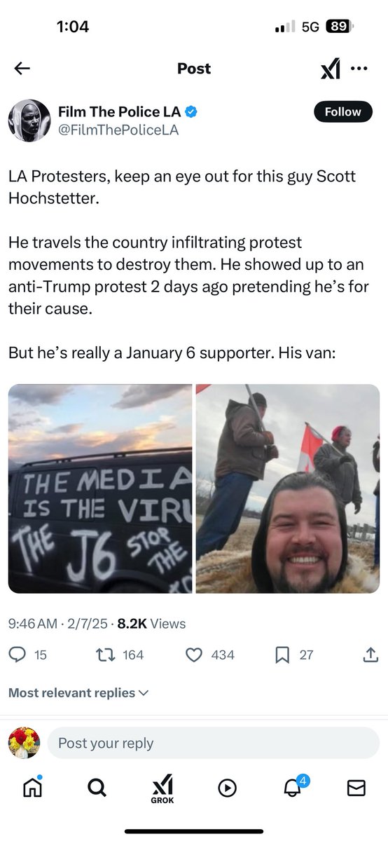 SeriouslyNJoy's tweet image. Dang #WilliamGude @FilmThePoliceLA @scientology_audit is full of lies &amp;amp; ego!
DOA was there to protest TacoJoe who hunted immigrants at the boarder. 
Video shows that before he even parked the reason he was there….
Did Streets make a deal with Scito to run off DOA?
#badactor