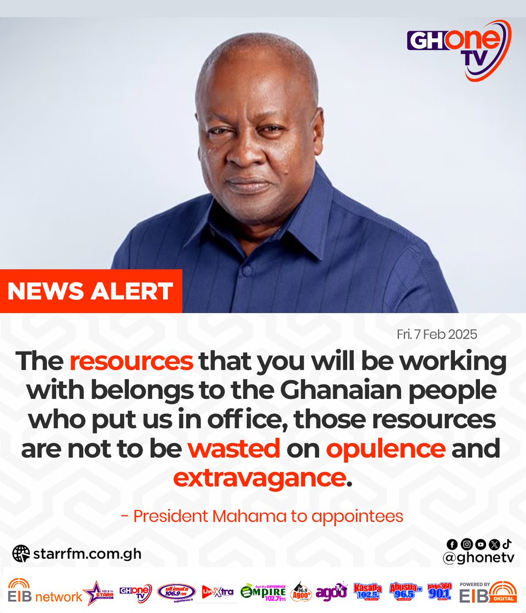 #GHOneTV #EIBNetwork 
#GHOneNews #NewsAlert