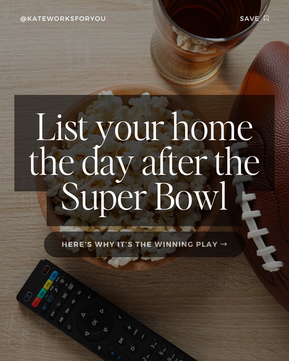 KateWorksForYou's tweet image. While Super Bowl Sunday is thrilling, the real excitement lies in what comes next... ⁠
⁠
⁠
⁠
#SuperBowl2025 #GameDayToMoveDay #SuperBowlAndSold #AfterTheGameMovesBegin