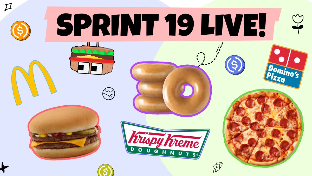 Questing Sprint 19 has Arrived!

Complete quests for a chance to win: 
🍔 - 25 McDonald's McDoubles + $250
🍩 - 84 Krispy Kreme Doughnuts + $250
🍕 - 6 Domino's Pepperoni Pizzas + $250

100 XP = 1 Raffle Ticket
Join here: zealy.io/cw/hififinance