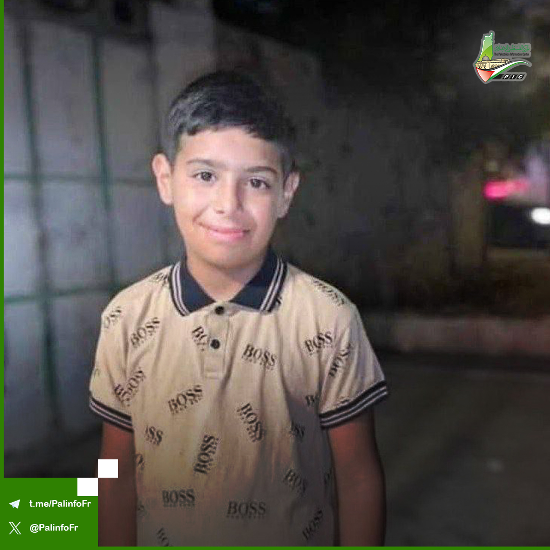 PalinfoFr's tweet image. L'enfant Saddam Iyad Rajab a été tué, à la suite des balles de l'occupation dans le district de #Tulkarm 🇵🇸🔻
#TousDrAbuSafia
