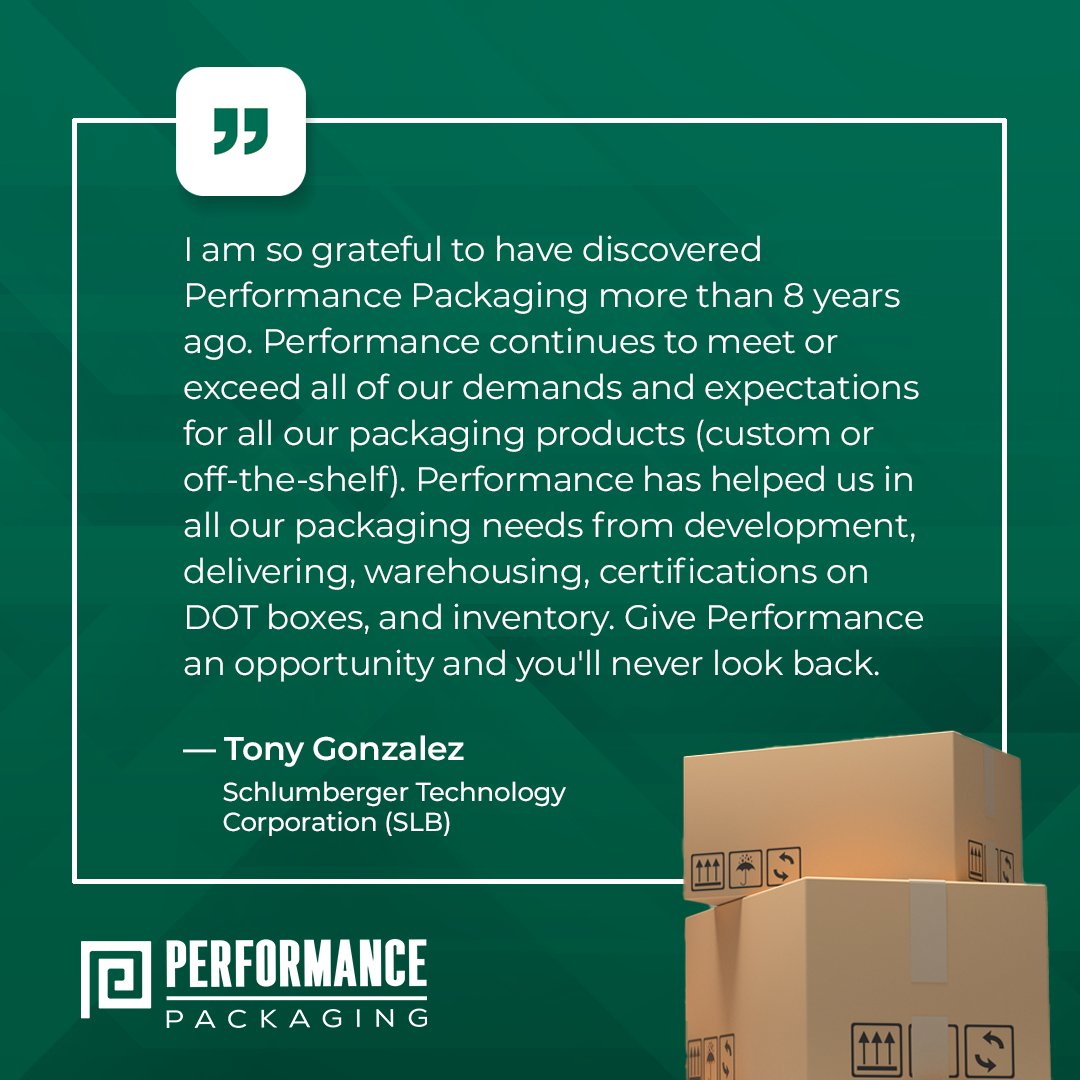 performance_pkg's tweet image. Nothing makes us happier than seeing our customers satisfied with our products. Thank you, Tony, for choosing us and for your wonderful review! 📦

#PerformancePackaging #IndustrialPackaging #HoustonTexas
