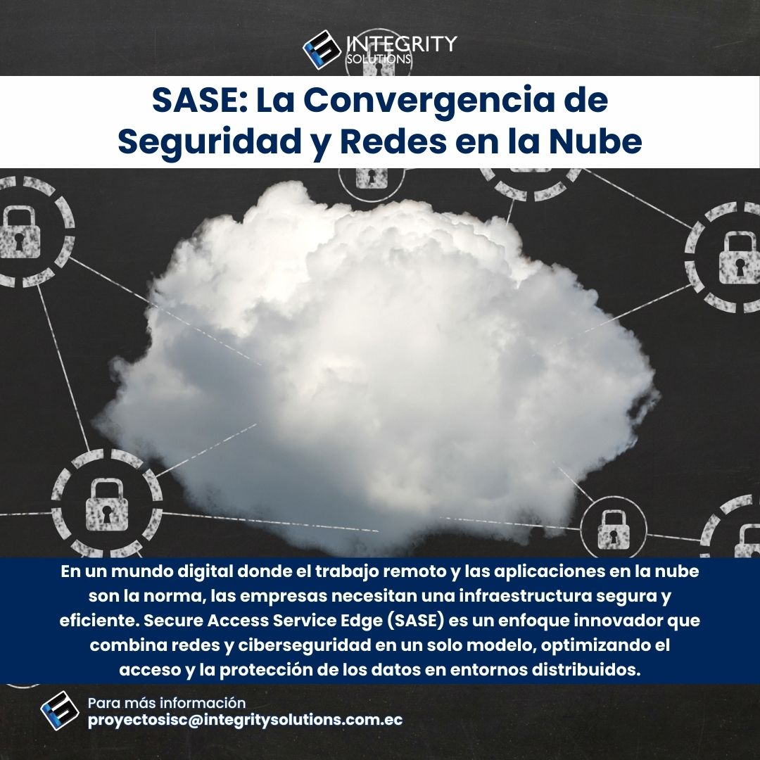 integrity_ec's tweet photo. 🔐 SASE redefine la seguridad en la nube.
Combina conectividad y protección con SD-WAN, Zero Trust y firewall en la nube, garantizando acceso seguro desde cualquier lugar. 🚀

📩 proyectosisc@integritysolutions.com.ec

#SASE #Ciberseguridad #RedesSeguras #ProtecciónDigital https://t.co/Fw5xqF8EzA