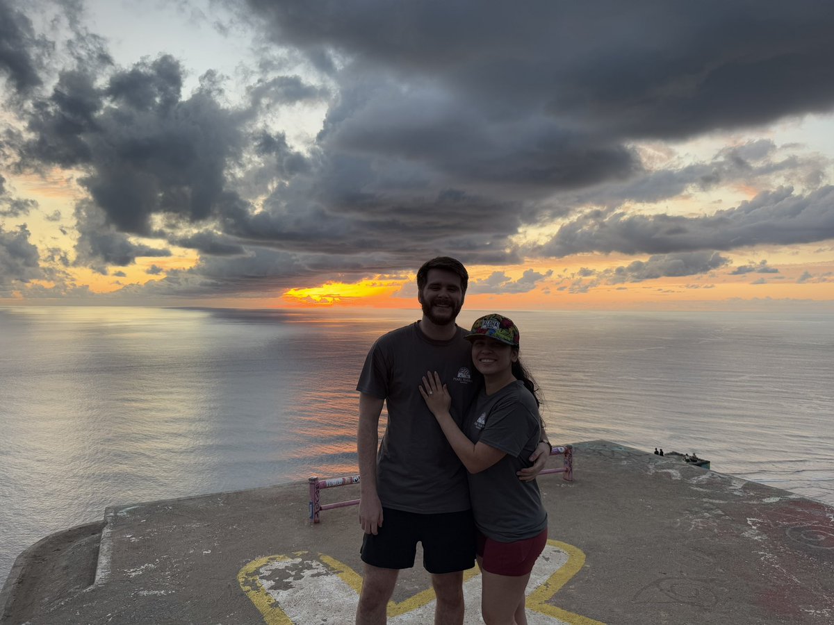 I’m engaged to the best woman I’ve ever met ❤️