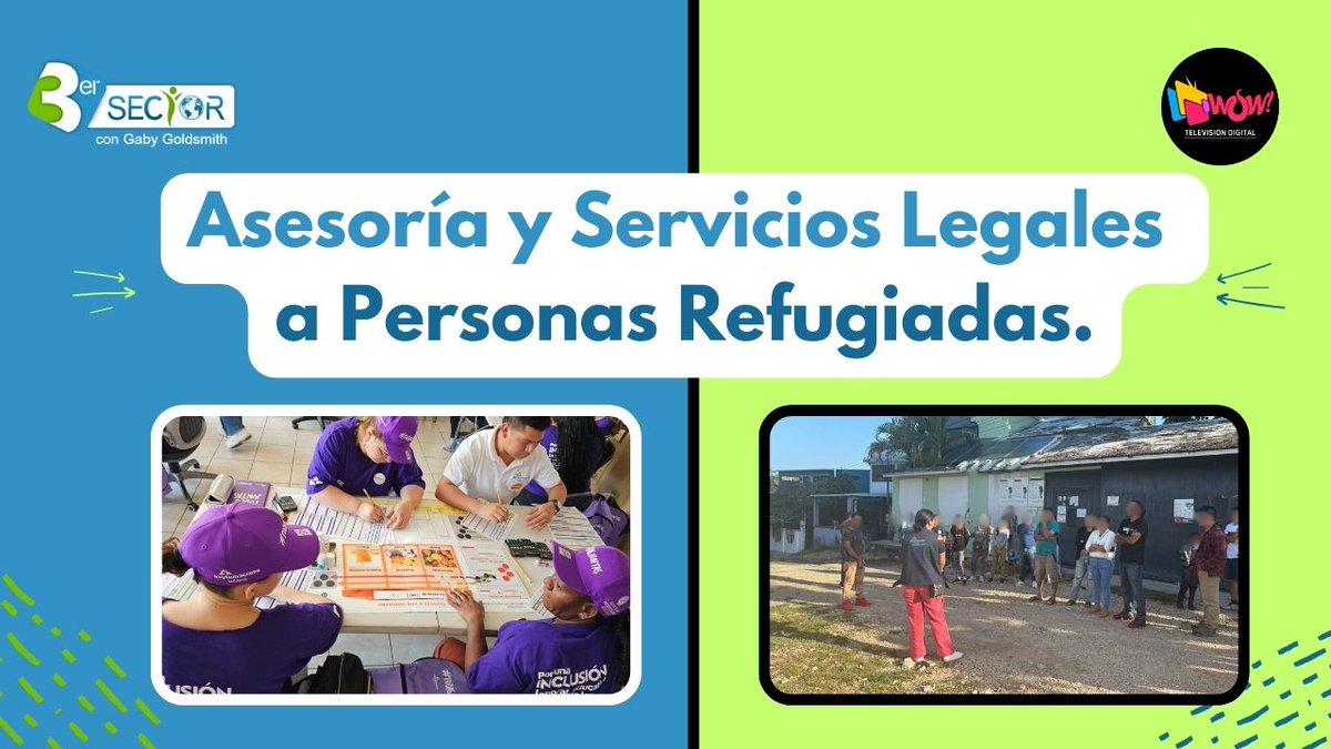 Checa la repetición de 3er Sector con <a href="/GabyGoldsmith/">Gabriela Goldsmith</a>   y <a href="/AsylumAccessMX/">Asylum Access México (AAMX)</a> ☺👇

youtube.com/live/4rL1GMFJJ…
