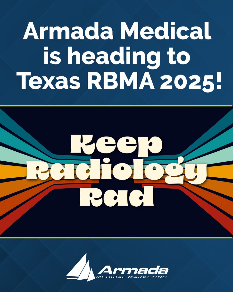 ArmadaMedical's tweet photo. The Armada team is heading to the Texas RBMA Conference on Feb 13-14 in Austin! We’re excited to connect, share insights, and learn about the latest in the radiology business. 🎤 Don’t miss Jenn at the Marketing Roundtable Friday! See you there!

https://t.co/O6Q7VJOi12 https://t.co/bD9KranCql