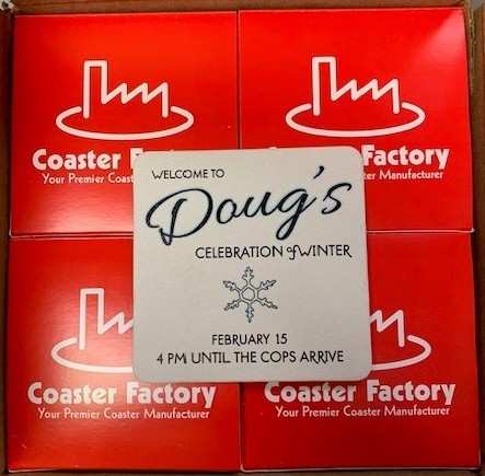 coasterfactory's tweet photo. Glad to contribute to to this #bender
#celebrationofwinter #dougswinterparty
@Christy4Change @MyrtleMarket
@CurtisTucker @DavidClinchNews @DesignerCoaster
#customcoasters #drinkcoasters #beercoasters https://t.co/iKODMcvDq9