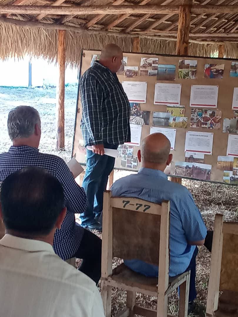 Expone director de la Empresa Agroindustrial Bolivia proyecciones en los renglones productivos al Presidente de la República.
#MejorSinBloqueo 
#Latir