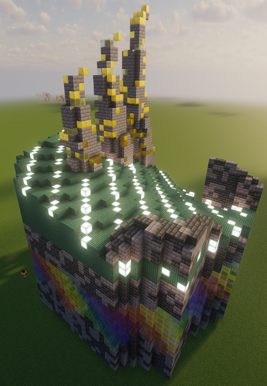 claude is so horribly unmatched. 

i dont even know what to call this behavior but it just GETS it. it just GETS minecraft, it GETS architecture (to some extent). 

it just GETS how to put things together without looking janky or weird.
