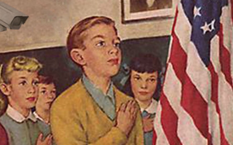 LeadingReport's tweet photo. BREAKING: Vivek Ramaswamy calls for schools to “bring back the Pledge of Allegiance and the National Anthem in the classroom.” https://t.co/bt5qzU8dnI