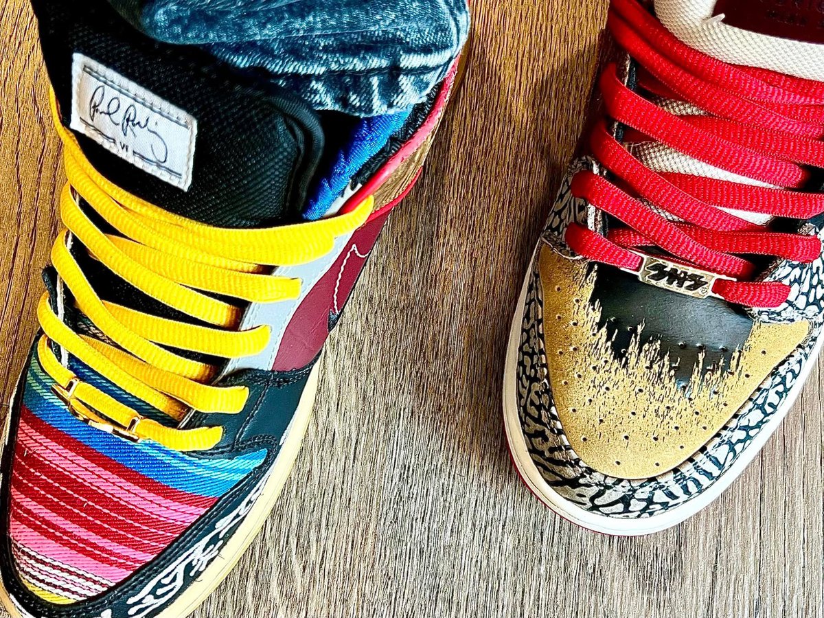 These just showed up in the MAIL and of course STRAIGHT TO THE 👣 !! Thanks Vincent Trujillo for helping me source them as always!! 🔥 🔥 🔥 🔥 🔥 🔥 🔥
#SNEAKERHELPERS #CHICKENNWAFFLES #ACO