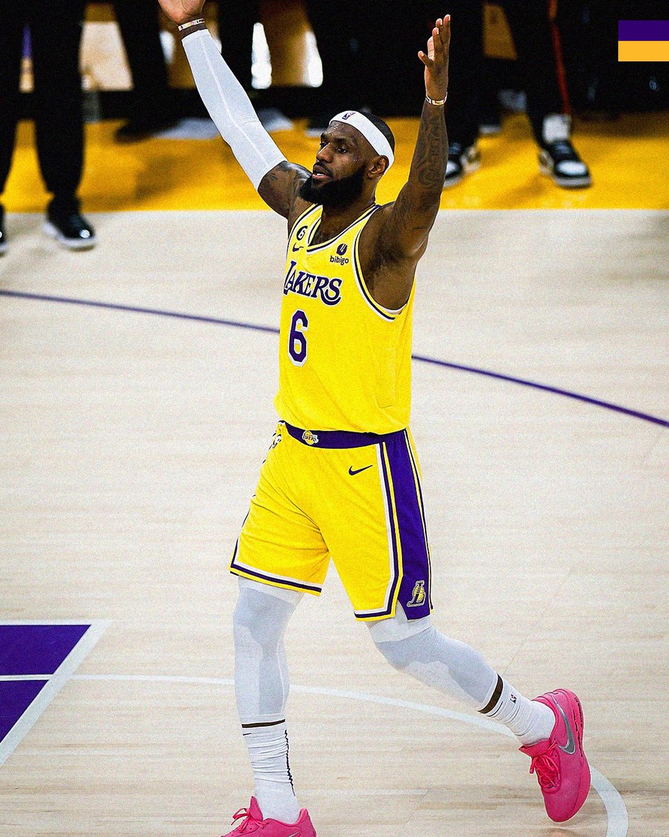 Two years ago today, the King was crowned NBA All-Time Scorer &amp; still hasn't taken the foot off the gas 👑