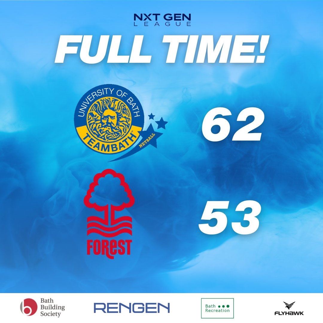 That's the end of 60 minutes of fantastic netball here at the Team Bath arena! A great way to start the season off our new chapter in the NXT Gen league!
#blueandgold #impossibletoignore