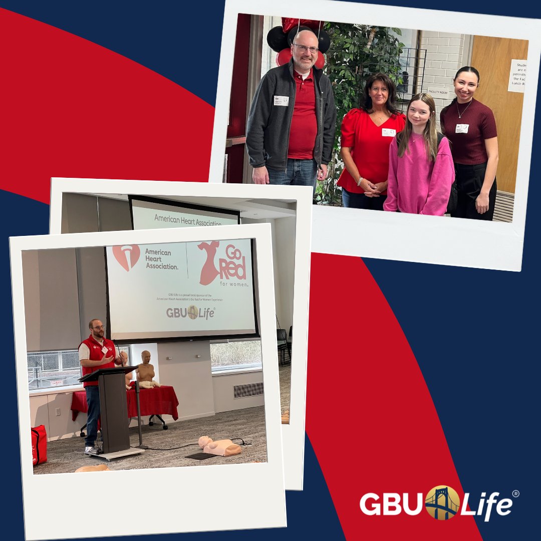 GBU Life (@gbu_life) on Twitter photo Today is National #WearRedDay and GBU Life is a proud local sponsor of the <a href="/American_Heart/">American Heart Association</a>'s Go Red for Women Experience. GBU employees attended the National Wear Red Day CPR demonstration and talked to students at <a href="/EFWarriors/">Elizabeth Forward HS</a> about raising awareness around heart disease. Today is National #WearRedDay and GBU Life is a proud local sponsor of the <a href="/American_Heart/">American Heart Association</a>'s Go Red for Women Experience. GBU employees attended the National Wear Red Day CPR demonstration and talked to students at <a href="/EFWarriors/">Elizabeth Forward HS</a> about raising awareness around heart disease.