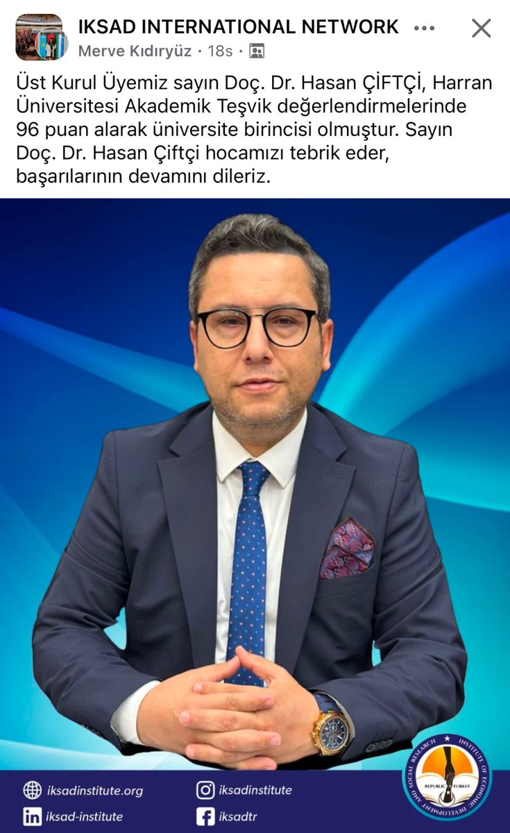 Doç. Dr. Hasan ÇİFTÇİ (@dochasanciftci) on Twitter photo 
