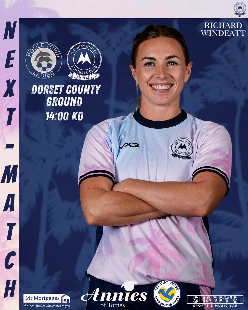 We are back on the road this Sunday as we head to the Dorset County Ground to take on <a href="/PooleTownLadies/">Poole Town Ladies FC 🐬⚽️</a> 
The match preview is now live on the website: clubnets.co.uk/TULFC/next-up-…