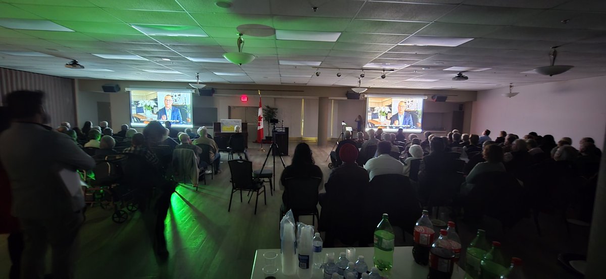 akasteveschafer's tweet photo. Fantastic turnout in Abbotsford-SouthLangley on very short notice for my informational Meet & Greet on defending religious freedom in Canada.

Very gratifying to see Christians, Sikhs, Hindus, and Jews uniting in common cause against the ideological tyranny of the socialists in Ottawa. I was especially pleased at how many pastors were in attendance.

I vowed to speak up early, often, and forcefully whenever freedoms were under attack, and I will continue to do so - when it's happening - not once it becomes politically convenient, as one of my revisionist-history competitors has.

That person has spiked the proverbial football over his supposed defence of religion, but voted in favour of Bonnie Henry's draconian, pseudoscientific, and embarrassing response to the Covid situation a couple of years ago.

In the midst of what the Federal Court of Canada called Justin's "unreasonable and unconstitutional invocation of the Emergencies Act," many governments and opposition parties abdicated their responsibility to govern, and hold to account those who were supposed to be governing, and instead outsourced their powers to an unelected, unqualified, and unaccountable bureaucrat. Their jobs are to provide counsel. Government's job is to govern, according to the constitution.

You need to take out a membership in the Conservative Party of Canada today if you want to elect an actual conservative who actually champions freedom.