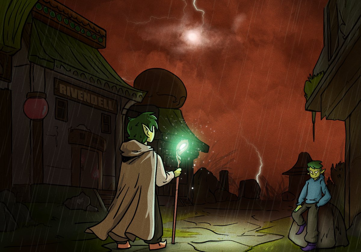 storms brew, magic awakens 

welcome to Rivendell

⚡✨

#solana #alphagroup #theskelfs