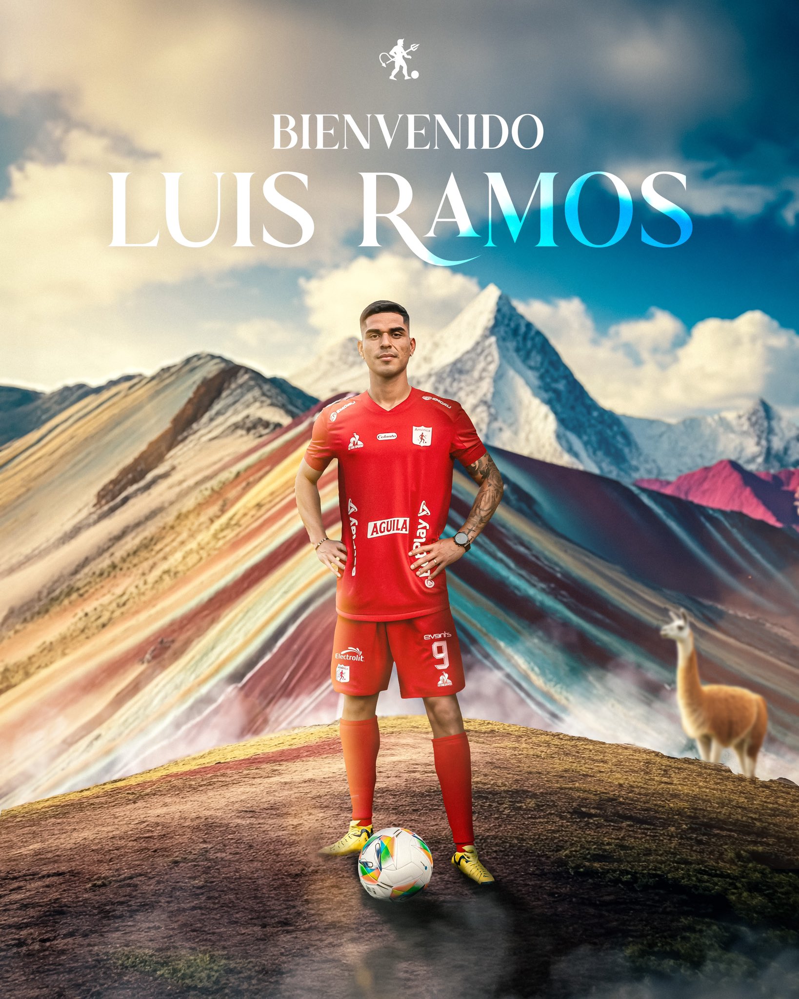 Luis Ramos fue presentado en América de Cali. (Foto: América de Cali)