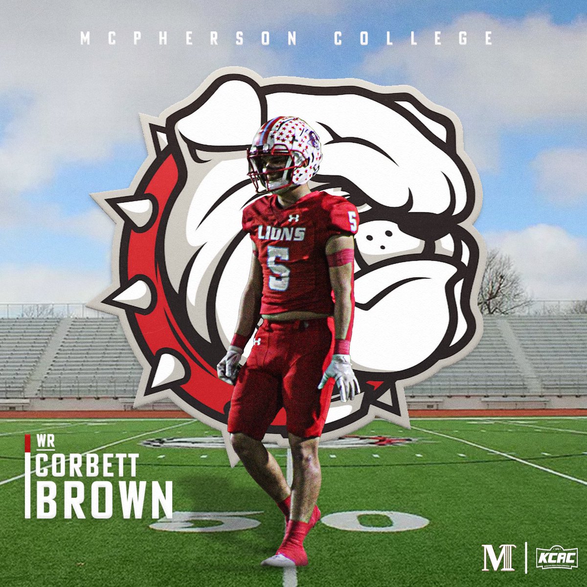 5foreveropen's tweet photo. Blessed to announce my commitment to McPherson College!🐶 #AGTG
@CoachJFisc @MACBulldogsFB 

@Jrsilva2Juan @CoachZTaylor @_paulsmith_ https://t.co/8QfVAPdJi3