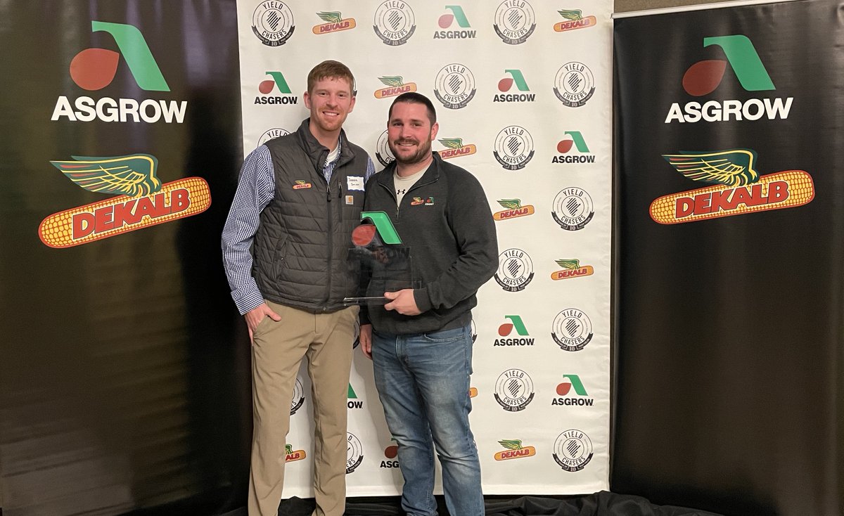 Congratulations to these <a href="/Asgrow_DEKALB/">DEKALB Asgrow Seed</a> Yield Chaser winners from FRS Derek Smith's territory! 🌽🏆🎉

#YieldChasers24 #ChampionsOfYield #OneMoreBushel #WinningHasRoots #DEKALB #Asgrow