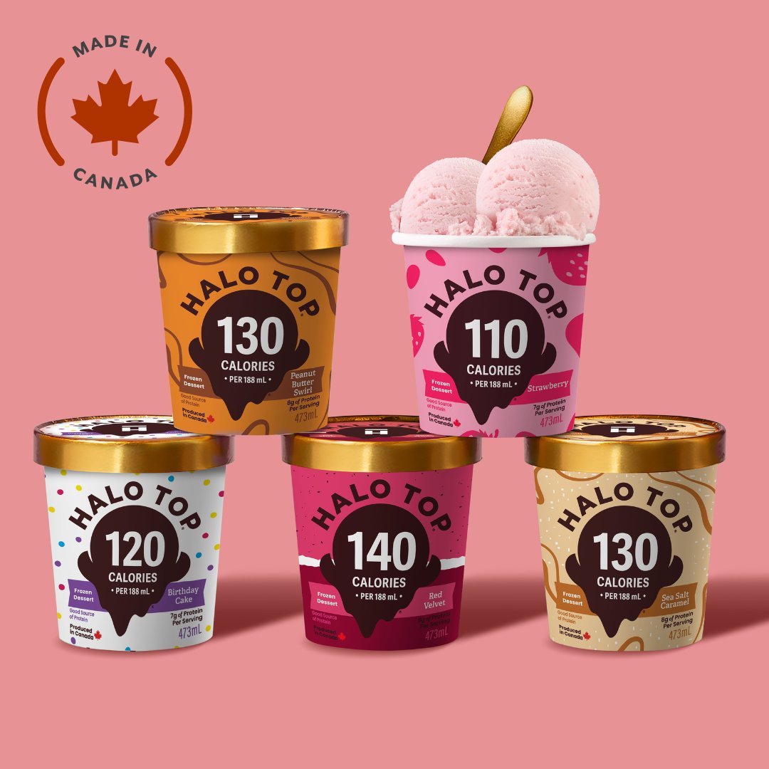 Canada doesn’t just make great hockey players—we make great frozen treats too! Every pint of Halo Top is proudly made here, with less sugar, more protein, and all the creamy goodness.

Grab a pint, get cozy, and enjoy! 

#HaloTopCanada #MadeInCanada #IndulgenceReimagined
